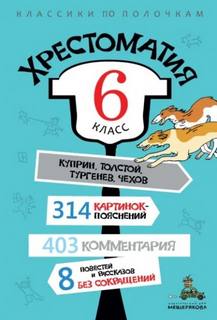 Хрестоматия по литературе. 6 класс