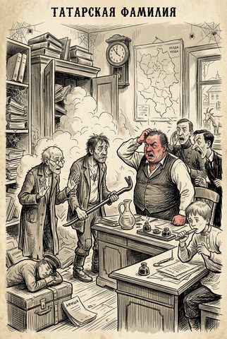Абдуллаев Джахангир, Чехов Антон – Татарская фамилия