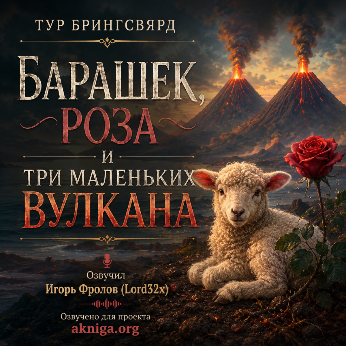 Барашек, роза и три маленьких вулкана