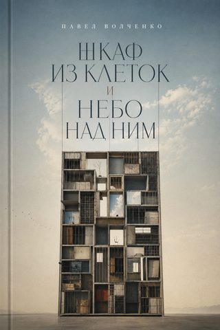 Шкаф из клеток и небо над ним