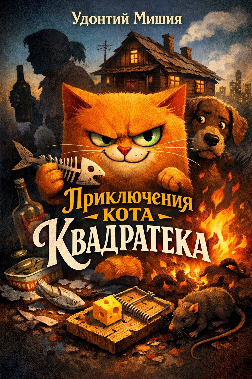 Кот Квадратек