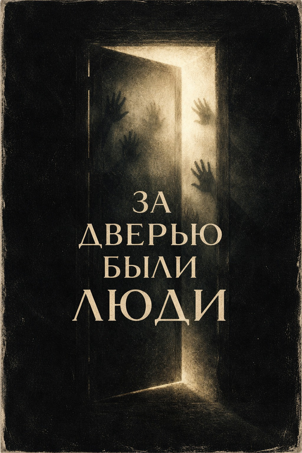 За дверью были люди
