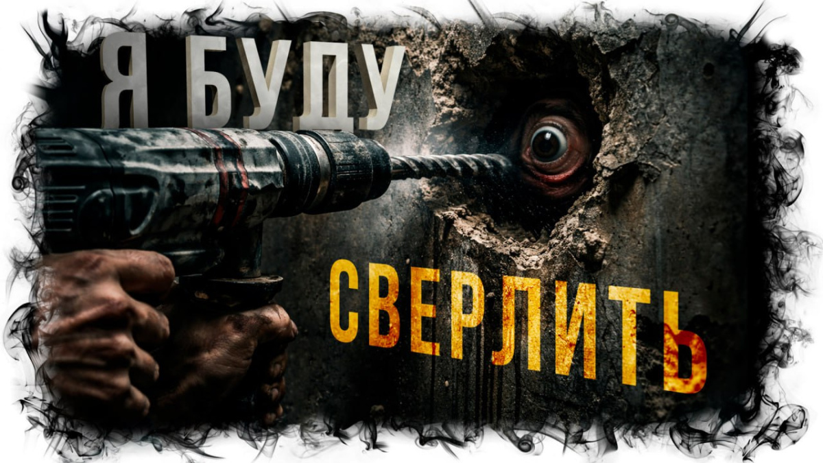 Я буду сверлить