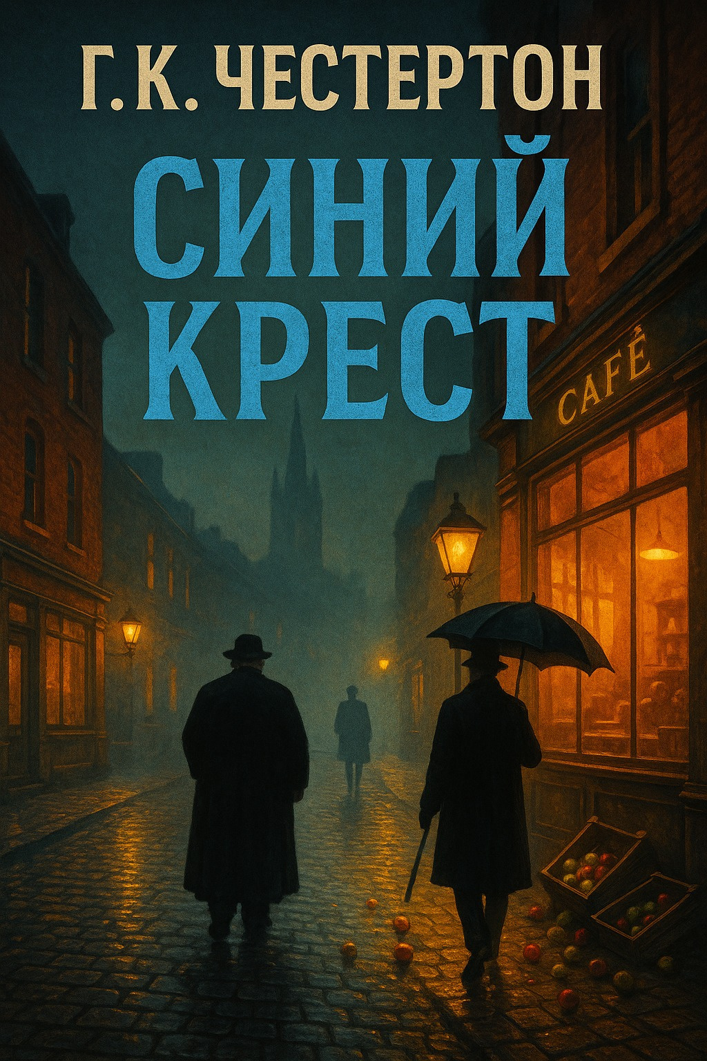 Синий крест