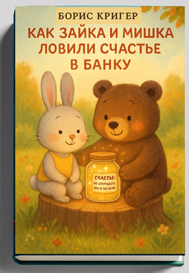 Как Зайка и Мишка ловили счастье в банку
